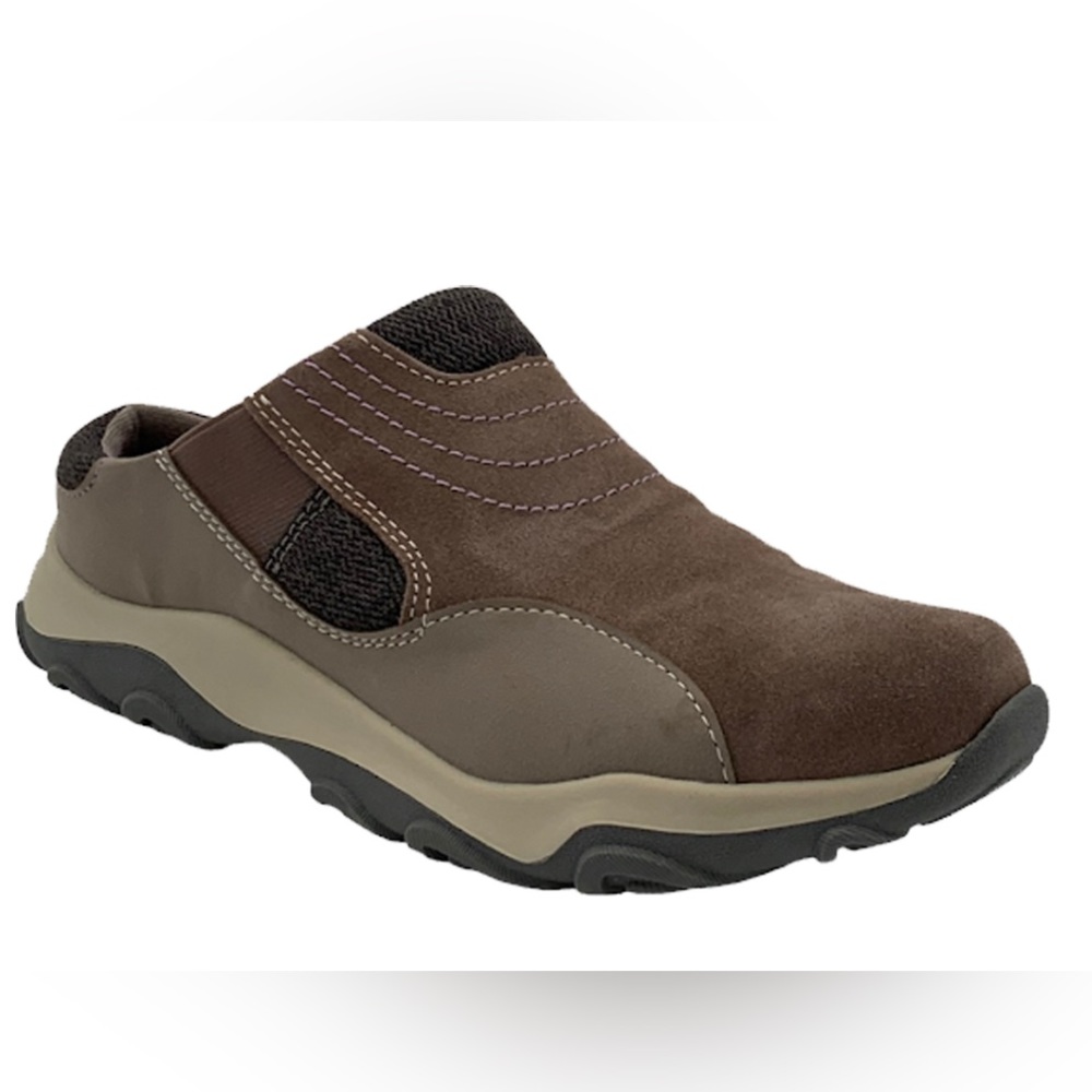 Earth Origins Trail Taya Clog Sneaker Thistle Gris Chardon Size 7.5